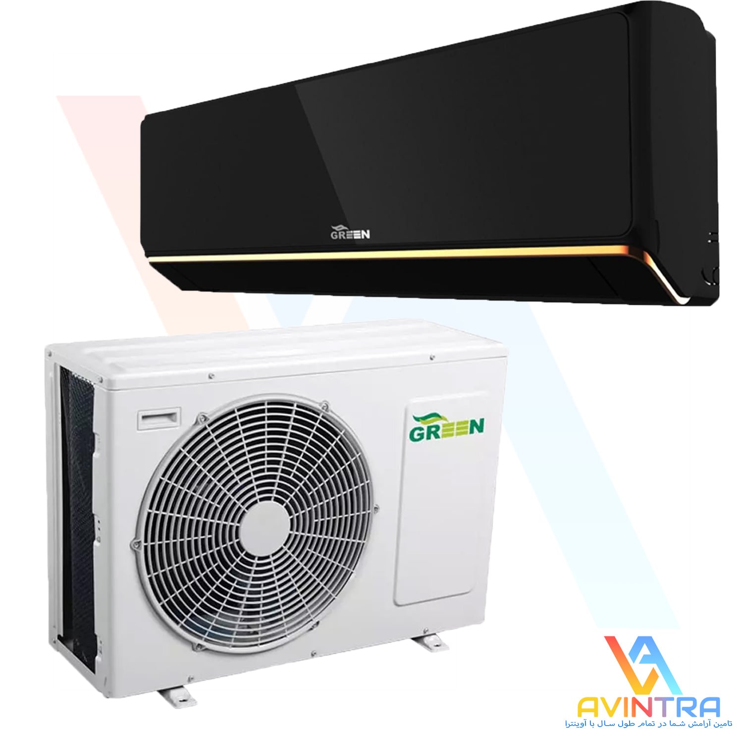 کولرگازی دیواری 18000 گرین اینورتر Black seres مدل-INT1R32B - تصویر 6