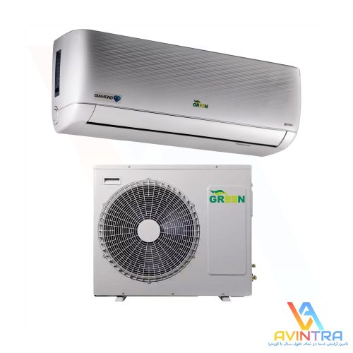 کولرگازی دیواری 24000 گرین اینورتر سری Diamond مدل-INT1R410D