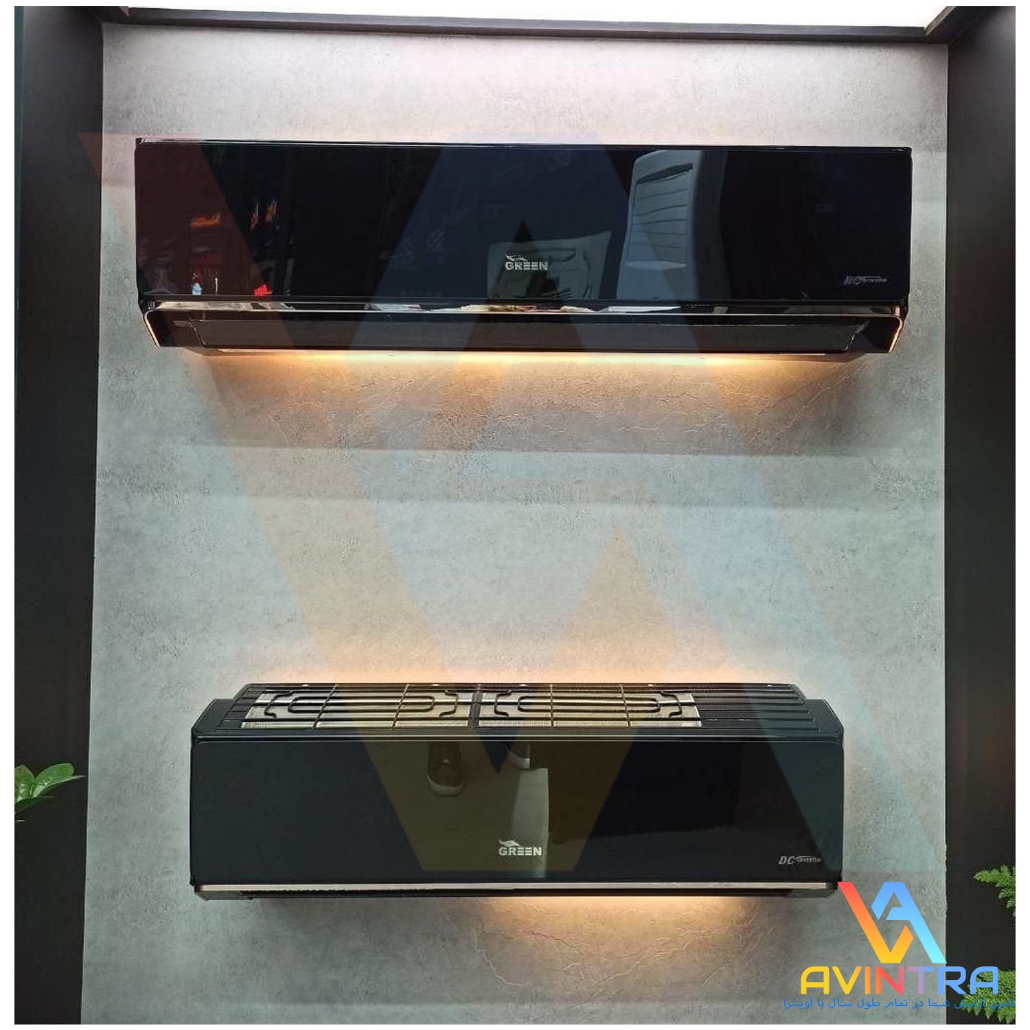 کولرگازی دیواری 18000 گرین اینورتر Black seres مدل-INT1R32B - تصویر 4