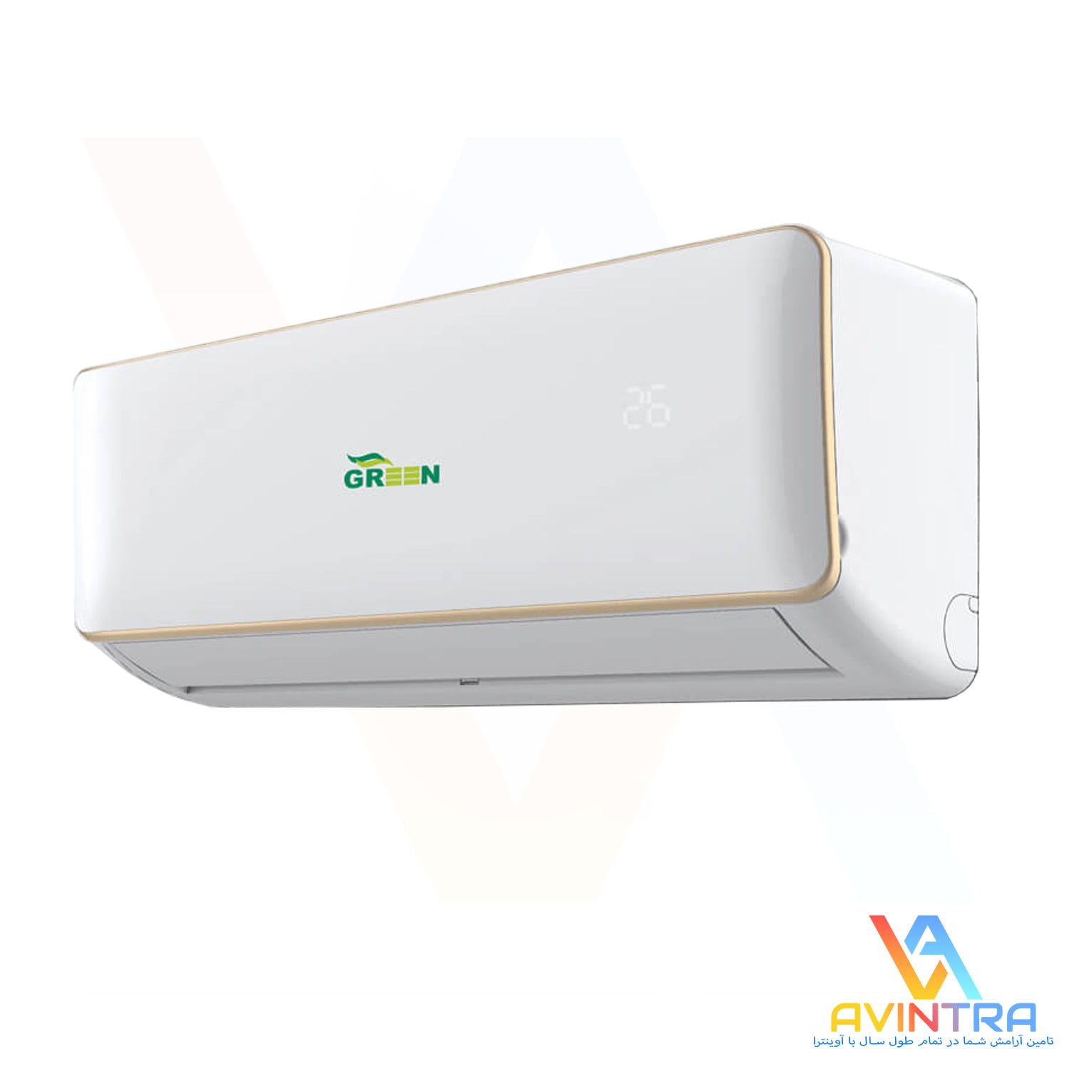 کولرگازی دیواری 30000 گرین حاره ای Tropical مدل-INT3R410T