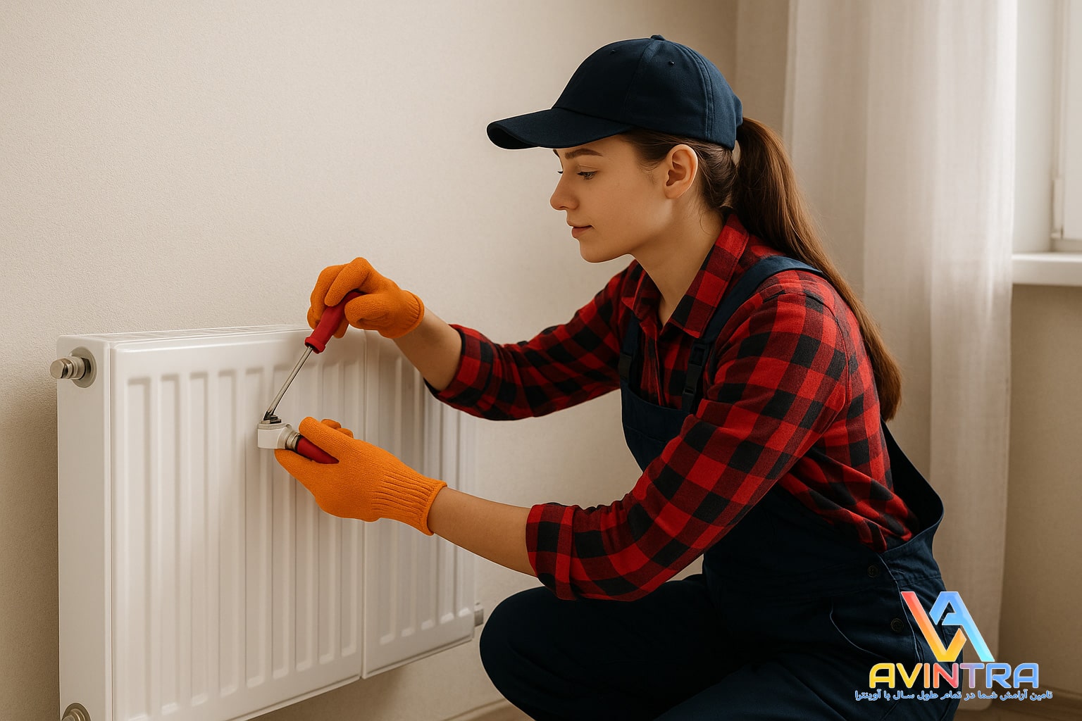 هواگیری پکیج و رادیاتورهای دیواری